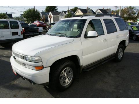Summit White Chevrolet Tahoe Z71 4x4.  Click to enlarge.