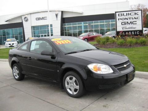 Black Chevrolet Cobalt LS Coupe. Click to enlarge. Black Chevrolet Cobalt LS Coupe. Click to enlarge.