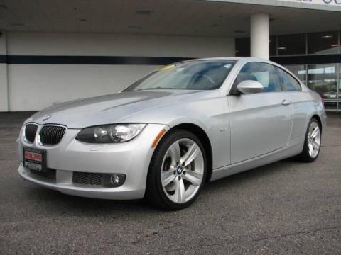 Titanium Silver Metallic BMW 3 Series 335i Coupe.  Click to enlarge.