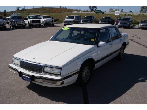 White Buick LeSabre Limited Sedan.  Click to enlarge.