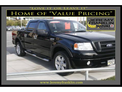 Black Ford F150 FX4 SuperCrew 4x4.  Click to enlarge.
