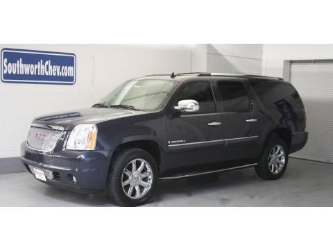 Dark Slate Metallic GMC Yukon XL Denali AWD. Click to enlarge. Dark Slate Metallic GMC Yukon XL Denali AWD. Click to enlarge.