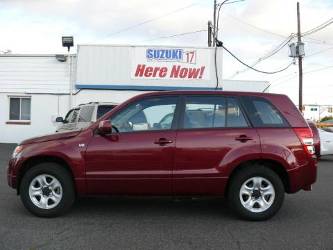 Moab Red Metallic Suzuki Grand Vitara .  Click to enlarge.