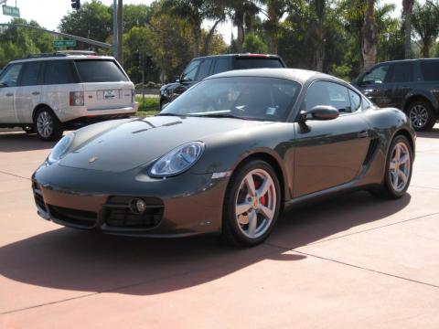 Slate Grey Metallic Porsche Cayman S.  Click to enlarge.