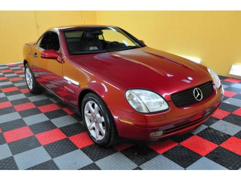 Firemist Red Metallic Mercedes-Benz SLK 230 Kompressor Roadster.  Click to enlarge.