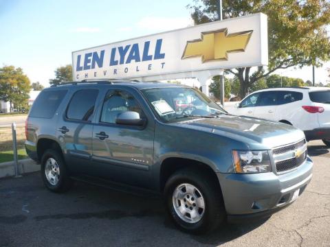 Blue Granite Metallic Chevrolet Tahoe LT 4x4.  Click to enlarge.