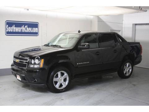 Black Chevrolet Avalanche LT 4x4.  Click to enlarge.