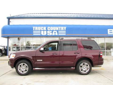 Dark Cherry Metallic Ford Explorer Limited 4x4.  Click to enlarge.