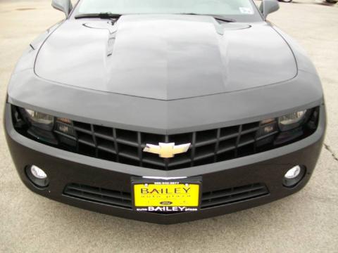 Black Chevrolet Camaro LT Coupe.  Click to enlarge.
