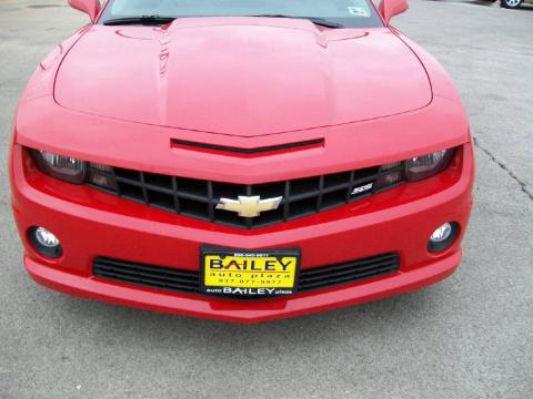 Victory Red Chevrolet Camaro SS Coupe.  Click to enlarge.