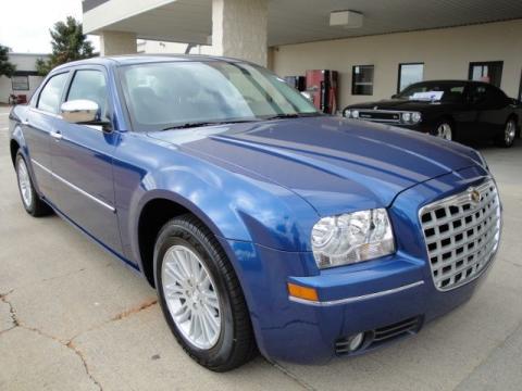 Deep Water Blue Pearl Chrysler 300 Touring.  Click to enlarge.