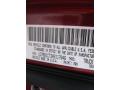 Dodge Color Code PRH Inferno Red Crystal Pearl #26 Dodge Color Code PRH Inferno Red Crystal Pearl #26