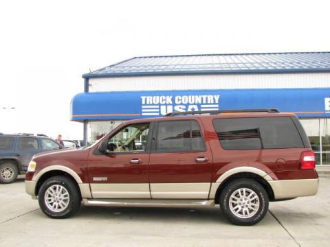 Dark Copper Metallic Ford Expedition EL Eddie Bauer 4x4.  Click to enlarge.