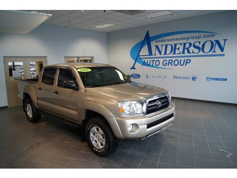 Desert Sand Mica Toyota Tacoma V6 TRD Double Cab 4x4.  Click to enlarge.