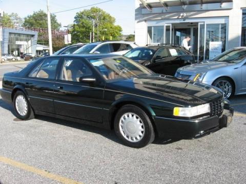Polo Green Metallic Cadillac Seville STS Sedan.  Click to enlarge.