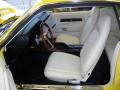  1972 Dodge Challenger White Interior #11
