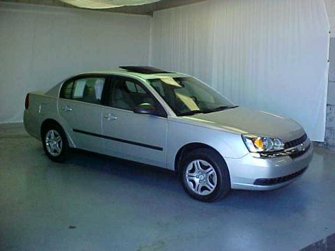 Galaxy Silver Metallic Chevrolet Malibu Sedan.  Click to enlarge.