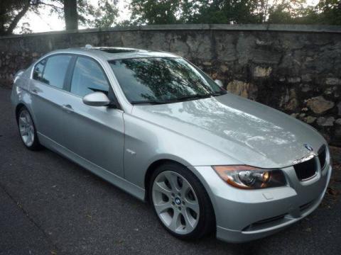 Titanium Silver Metallic BMW 3 Series 330i Sedan.  Click to enlarge.