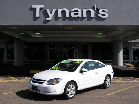 Summit White Chevrolet Cobalt LT Coupe.  Click to enlarge.