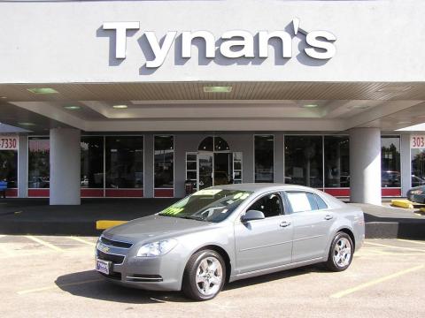 Dark Gray Metallic Chevrolet Malibu LT Sedan.  Click to enlarge.