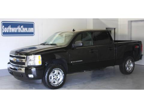 Black Chevrolet Silverado 1500 LT Crew Cab 4x4. Click to enlarge. Black Chevrolet Silverado 1500 LT Crew Cab 4x4. Click to enlarge.