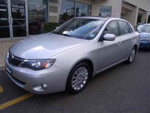 Spark Silver Metallic Subaru Impreza 2.5i Premium Sedan.  Click to enlarge.