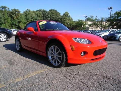 True Red Mazda MX-5 Miata Touring Roadster.  Click to enlarge.