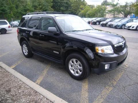 Mystic Black Mazda Tribute i Sport 4WD.  Click to enlarge.