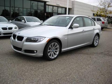 Titanium Silver Metallic BMW 3 Series 328i Sedan.  Click to enlarge.