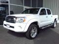 Front 3/4 View of 2009 Toyota Tacoma V6 SR5 PreRunner Double Cab #19