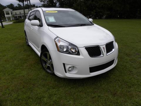 Ultra White Pontiac Vibe GT.  Click to enlarge.