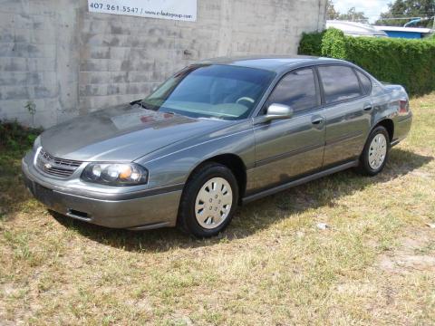 Medium Gray Metallic Chevrolet Impala .  Click to enlarge.