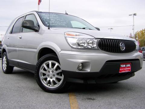 Platinum Metallic Buick Rendezvous CX.  Click to enlarge.