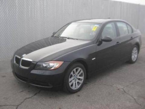 Jet Black BMW 3 Series 325xi Sedan.  Click to enlarge.