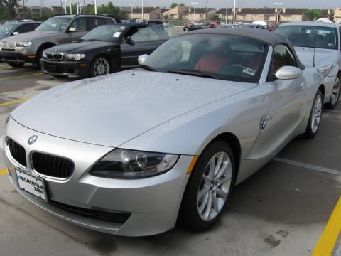 Titanium Silver Metallic BMW Z4 3.0i Roadster.  Click to enlarge.