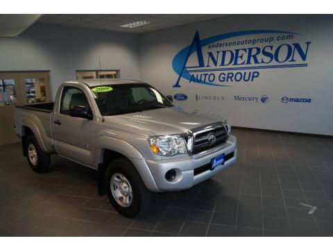 Silver Streak Mica Toyota Tacoma Regular Cab 4x4. Click to enlarge. Silver Streak Mica Toyota Tacoma Regular Cab 4x4. Click to enlarge.