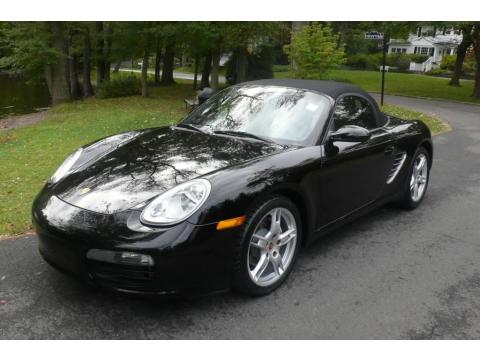 Black Porsche Boxster .  Click to enlarge.