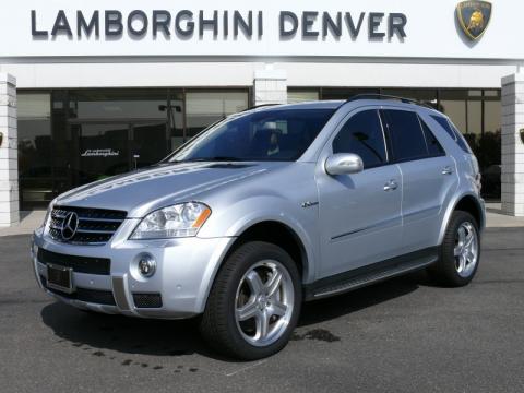 Iridium Silver Metallic Mercedes-Benz ML 63 AMG 4Matic.  Click to enlarge.