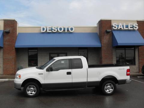 Oxford White Ford F150 XLT SuperCab 4x4.  Click to enlarge.