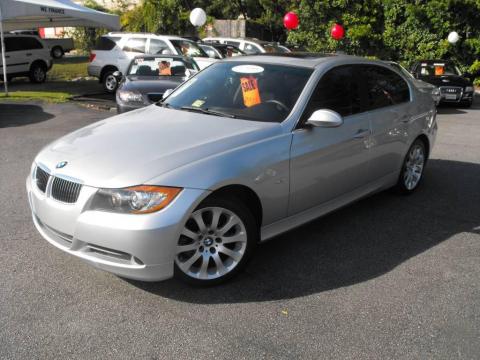 Titanium Silver Metallic BMW 3 Series 330i Sedan.  Click to enlarge.
