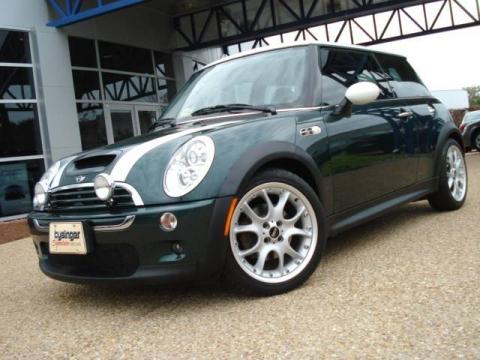 British Racing Green Metallic Mini Cooper S Hardtop.  Click to enlarge.