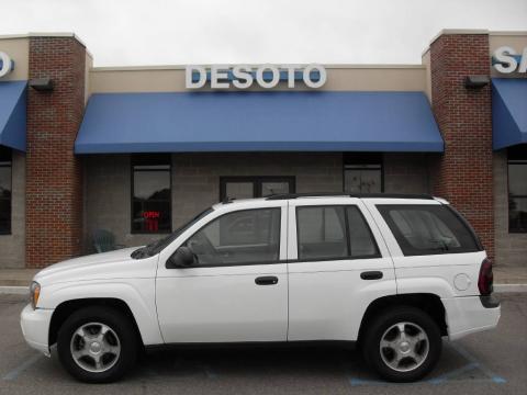 Summit White Chevrolet TrailBlazer LS.  Click to enlarge.