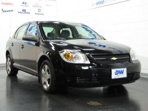 Black Chevrolet Cobalt LS Sedan.  Click to enlarge.