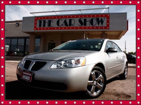 Liquid Silver Metallic Pontiac G6 GT Sedan.  Click to enlarge.
