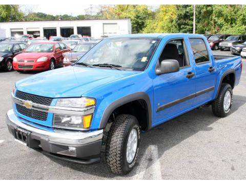Pace Blue Chevrolet Colorado LT Crew Cab 4x4. Click to enlarge. Pace Blue Chevrolet Colorado LT Crew Cab 4x4. Click to enlarge.