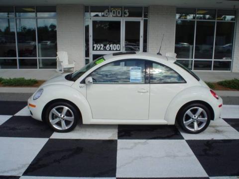 Campanella White Volkswagen New Beetle Triple White Coupe.  Click to enlarge.