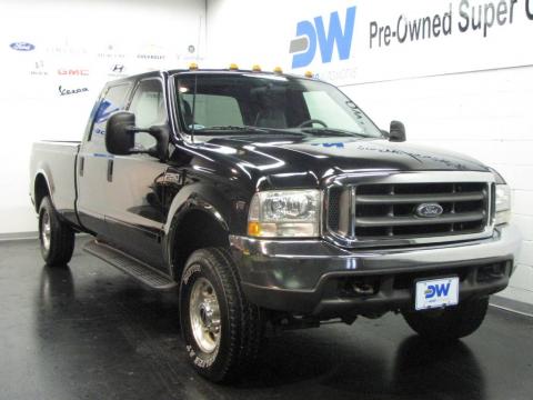 Black Ford F250 Super Duty Lariat Crew Cab 4x4.  Click to enlarge.