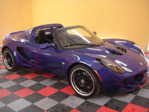 Aubergine Purple Lotus Elise .  Click to enlarge.