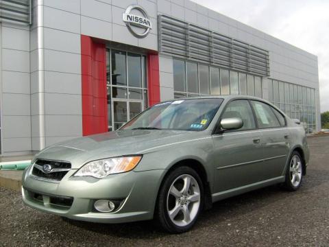 Seacrest Green Metallic Subaru Legacy 2.5i Limited Sedan.  Click to enlarge.