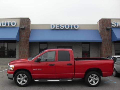Flame Red Dodge Ram 1500 SLT Quad Cab.  Click to enlarge.